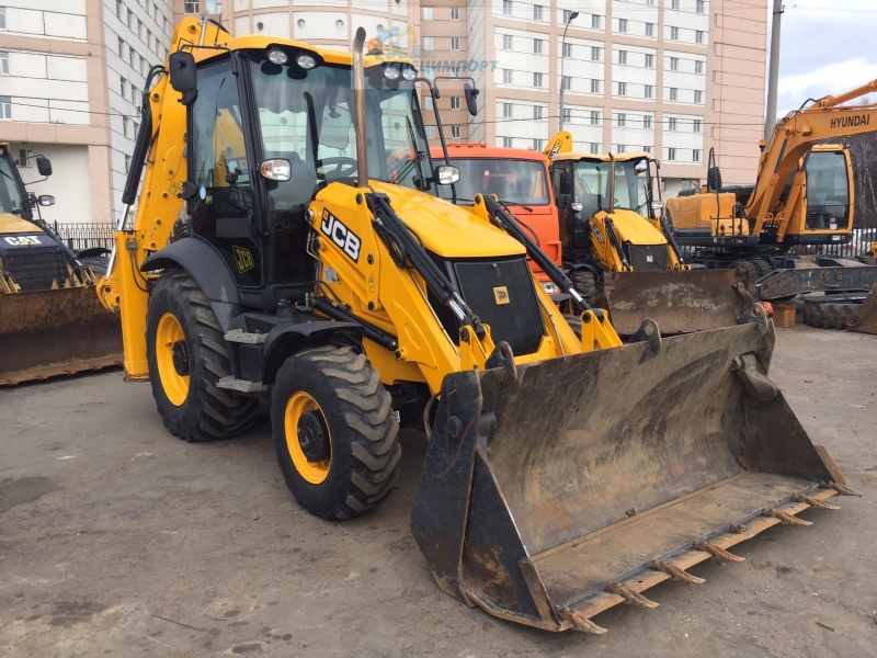 Услуги экскаватора-погрузчика JCB 3CX с гидромолотом