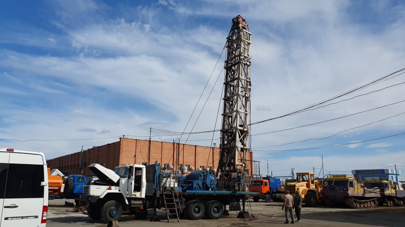 Продам УПА 100 на шасси КрАЗ-63221 6х6 установка подъмная КРС и Бурение. ОТС